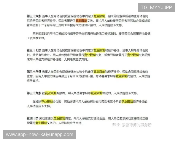 球员合同中竞业限制条款的法律边界探讨,球员合同中竞业限制条款的法律边界探讨包括